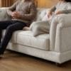 Sofa 2 Lugares Capitone Acorde 190 cm Pes MDF Linho TCS 701 MOLL