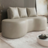 Sofa 2 Lugares Organico Ibiza 160 cm Corino Cobalto Vazzano