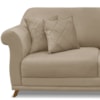 Sofa 2 Lugares Retro Polo 160cm Com Almofada Suede 1101 Ezz