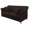 Sofa 2 Lugares Retro Polo 160cm Com Almofada Suede 1102 Ezz