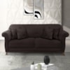 Sofa 2 Lugares Retro Polo 160cm Com Almofada Suede 1102 Ezz