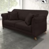 Sofa 2 Lugares Retro Polo 160cm Com Almofada Suede 1102 Ezz