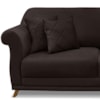 Sofa 2 Lugares Retro Polo 160cm Com Almofada Suede 1102 Ezz