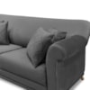 Sofa 2 Lugares Retro Polo 160cm Com Almofada Suede 1104 Ezz