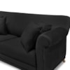 Sofa 2 Lugares Retro Polo 160cm Com Almofada Suede 1105 Ezz