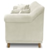 Sofa 2 Lugares Retro Polo 160cm Com Almofada Veludo 2237 Ezz