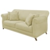 Sofa 2 Lugares Retro Polo 180cm Com Almofada Suede 1104 Ezz