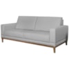 Sofa 3 Lugares 180 cm Crons Linho Cinza Vazzano