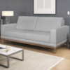 Sofa 3 Lugares 180 cm Crons Linho Cinza Vazzano