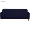 Sofa 3 Lugares 200 cm Crons Linho Azul Vazzano