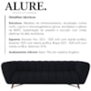 Sofa 3 Lugares 238 cm Alure SL 944 Moll