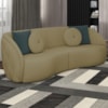 Sofa 3 Lugares 240 cm Passion Linho TCE 1025 Moll