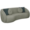 Sofa 3 Lugares 240 cm Passion Linho TCE 1026 Moll