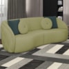 Sofa 3 Lugares 240 cm Passion Linho TCE 1027 Moll