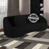 Sofa 3 Lugares 240 cm Passion Veludo SL 944 Moll