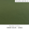 Sofa 3 Lugares Organico Ibiza 210 cm Corino Verde Selva Vazzano