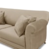 Sofa 3 Lugares Retro Polo 200cm Com Almofada Suede 1102 Ezz