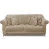 Sofa 3 Lugares Retro Polo 200cm Com Almofada Suede 1102 Ezz