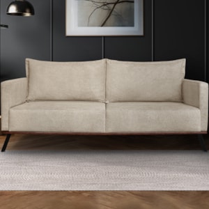 Sofa Aya 3 Lugares Para Sala De Estar 200cm Boucle 3301 Ezz