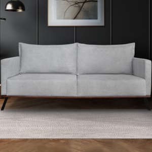 Sofa Aya 3 Lugares Para Sala De Estar 200cm Boucle 3302 Ezz