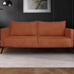 Sofa Aya 3 Lugares Para Sala De Estar 200cm Boucle 3303 Ezz