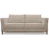 Sofa Balli 2 Lugares 170cm Pes Madeira Linho 221 Areia Ezz