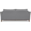 Sofa Balli 2 Lugares 170cm Pes Madeira Linho 221 Cinza Ezz