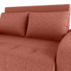 Sofa Cama 2 Lugares 138 cm Amora Tecido Pompeia G500 Terracota Milani Store