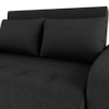 Sofa Cama 2 Lugares 138 cm Amora Tecido Pompeia G501 Chumbo Milani Store