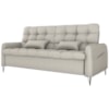 Sofa Cama 2 Lugares 200cm Pillar Linho Plano Milenum Palha Milani Store