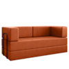 Sofa Cama Modular 2 Lugares 160 cm New Monaco Corino Dallas VConcept