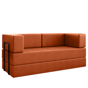 Sofa Cama Modular 2 Lugares 180 cm New Monaco Corino Dallas VConcept