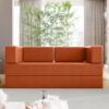 Sofa Cama Modular 2 Lugares 180 cm New Monaco Corino Dallas VConcept