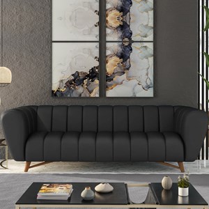 Sofa Decorativo 2 Lugares 178 cm Alure Corano TCS 724 Moll