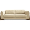 Sofa Jolie 2 Lugares 160cm Pes Boomerang Linho 211 Dourado Ezz