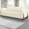 Sofa Jolie 2 Lugares 160cm Pes Boomerang Linho 211 Perola Ezz