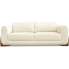 Sofa Jolie 2 Lugares 160cm Pes Boomerang Linho 211 Perola Ezz