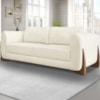 Sofa Jolie 2 Lugares 180cm Pes Boomerang Linho 212 Natural Ezz