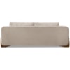 Sofa Jolie 3 Lugares 200cm Pes Boomerang Linho 213 Areia Ezz