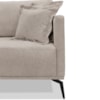 Sofa Liv 2 Lugares 160cm Pes Aço Linho 231 Areia Ezz