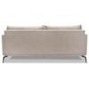 Sofa Liv 3 Lugares 200cm Pes Aço Linho 233 Areia Ezz
