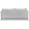Sofa Liv 3 Lugares 200cm Pes Aço Linho 233 Grigio Ezz