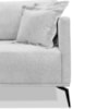 Sofa Liv 3 Lugares 200cm Pes Aço Linho 233 Grigio Ezz