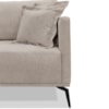 Sofa Liv 3 Lugares 220cm Pes Aço Linho 234 Areia Ezz