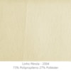 Sofa Liv 3 Lugares 220cm Pes Aço Linho 234 Perola Ezz