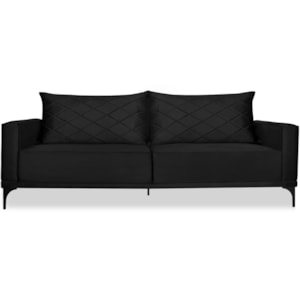 Sofa Living 2 Lugares Nori 160cm Veludo Deluxe 2237 Ezz