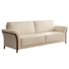 Sofá Living 2 Lugares Royal 162 cm Pes Madeira Boucle TCE 1010 MOLL