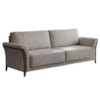 Sofá Living 2 Lugares Royal 162 cm Pes Madeira Boucle TCE 1018 MOLL