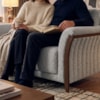 Sofá Living 2 Lugares Royal 162 cm Pes Madeira Boucle TCE 1018 MOLL