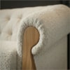 Sofá Living Capitone 2 Lugares Milano 188 cm Pes Madeira Boucle TCE 1010 MOLL
